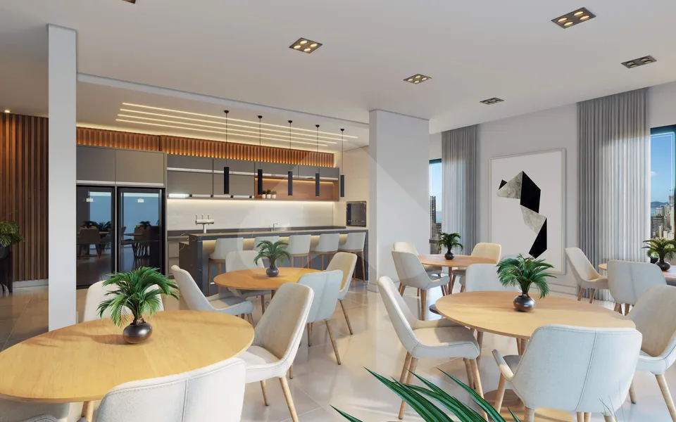 Boston City Residence - Apartamento com 60,46 m², em Morretes — foto 3