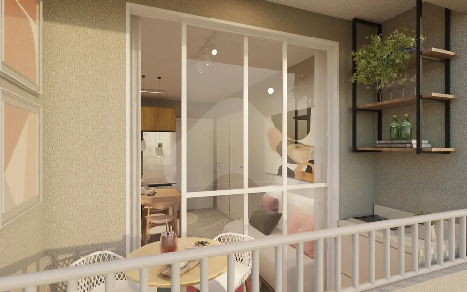 Equale Condomínio Clube - Apartamento com 35,08 m², em Socorro — foto 4