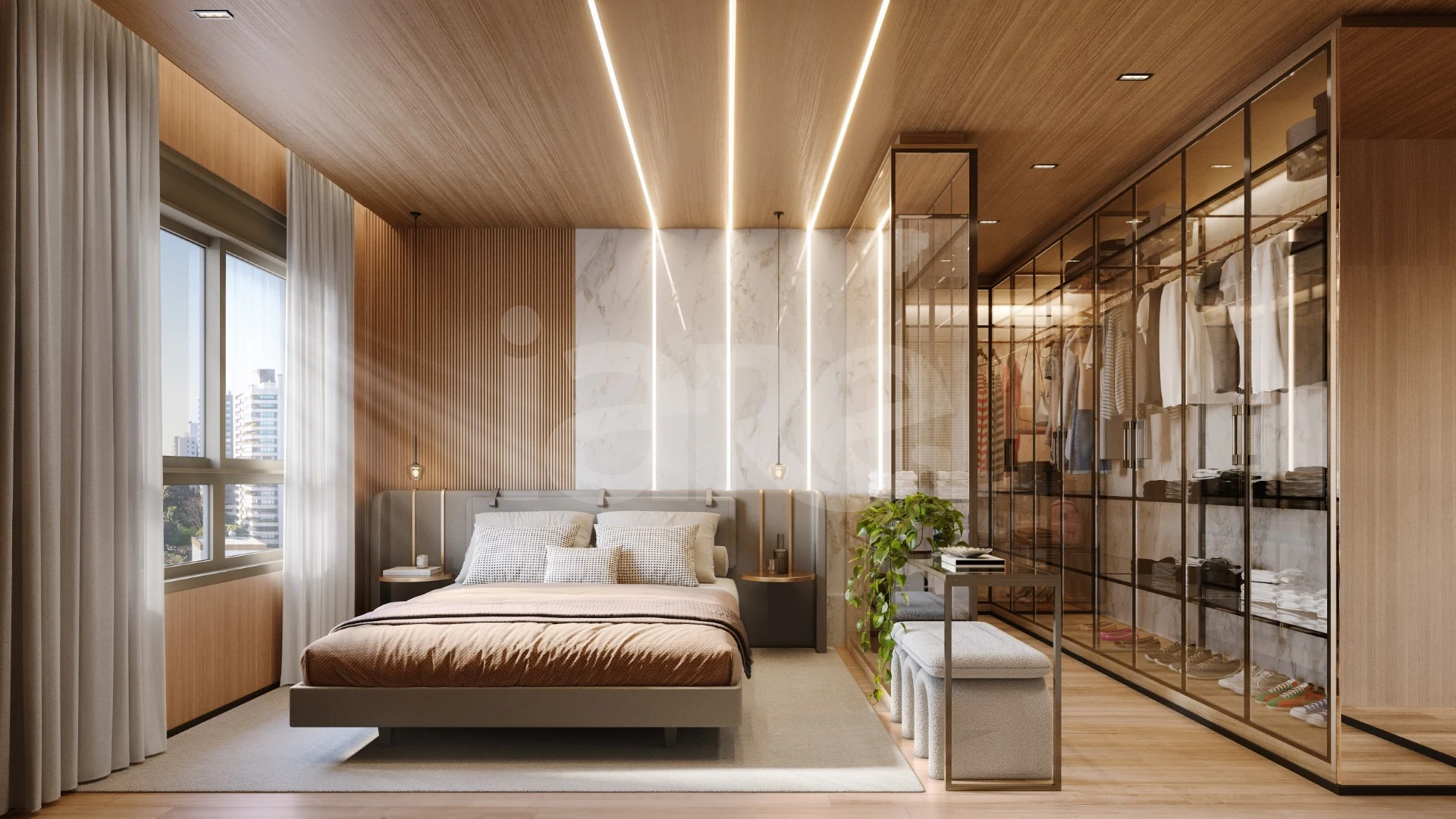 City House - Apartamento com 262,41 m², em Setor Marista — foto 8