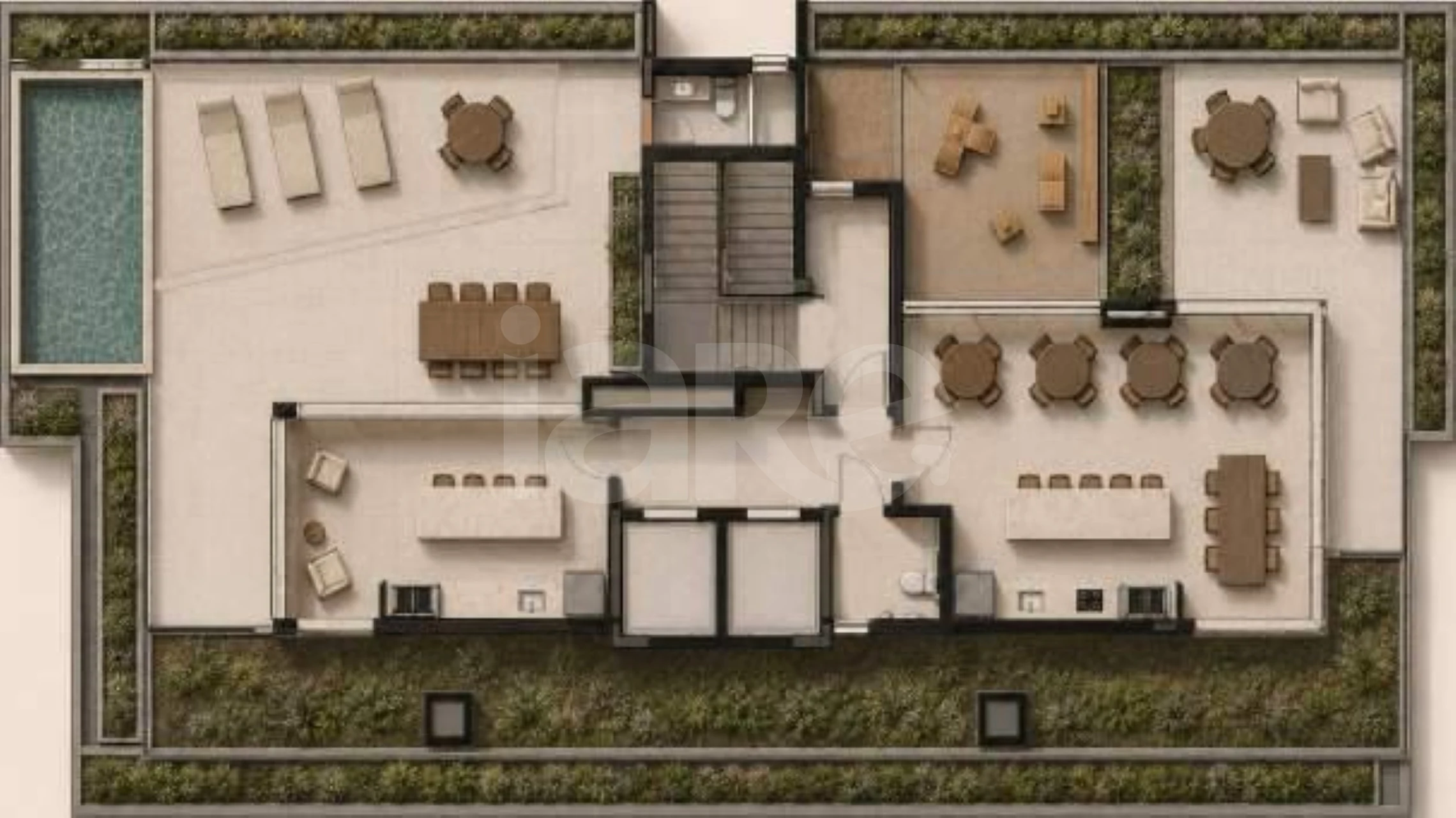 Planta — Pavimento rooftop