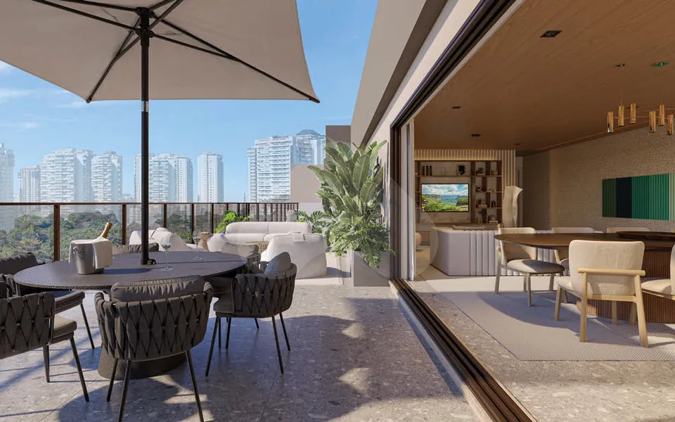 Gaea Home Resort - Apartamento com 123,35 m², em Barra da Tijuca — foto 7
