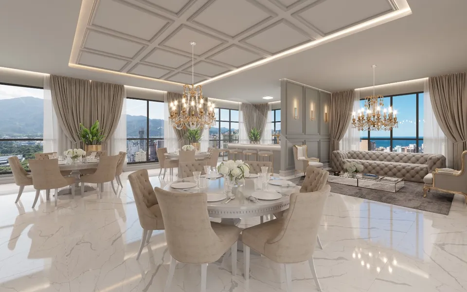 Petit Trianon - Apartamento com 130 m², em Meia Praia — foto 5