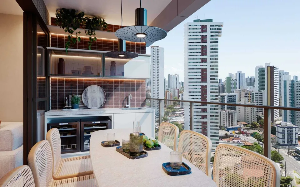 Paço Decó - Apartamento com 108,81 m², em Madalena — foto 5