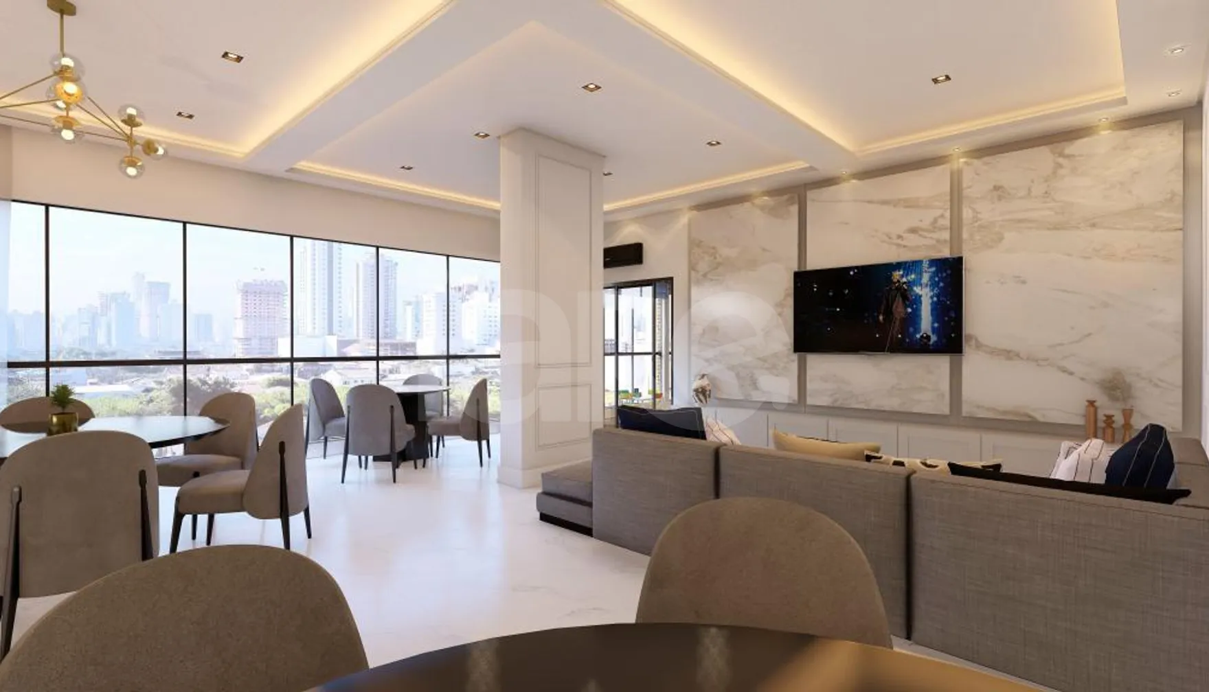Santa Monica Beach Residence - Apartamento com 80 m², em Perequê — foto 13