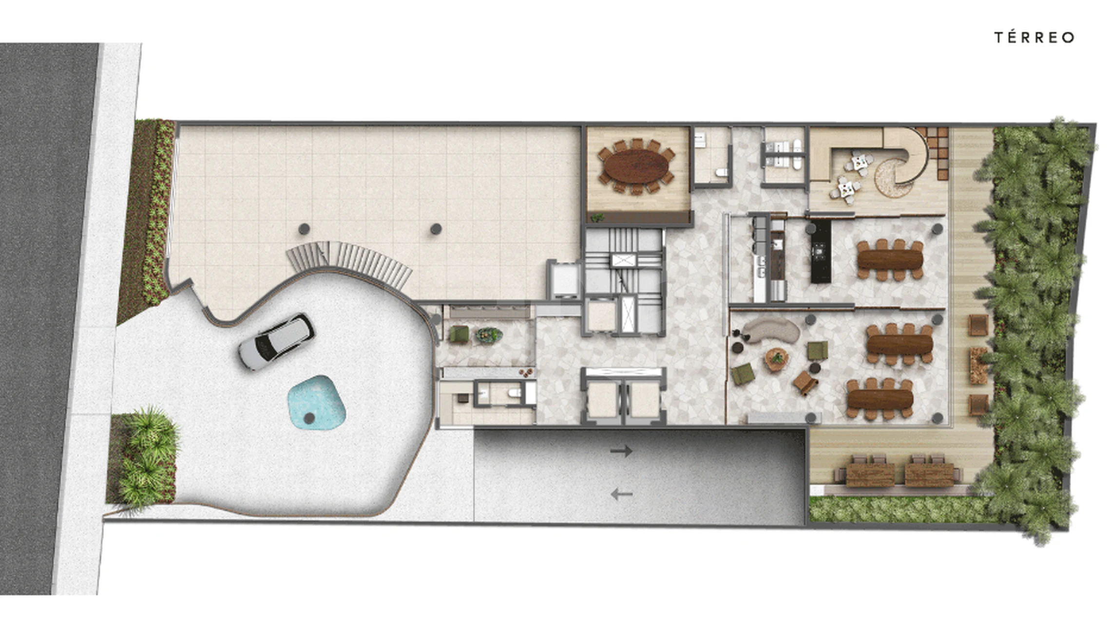 Planta — Pavimento térreo