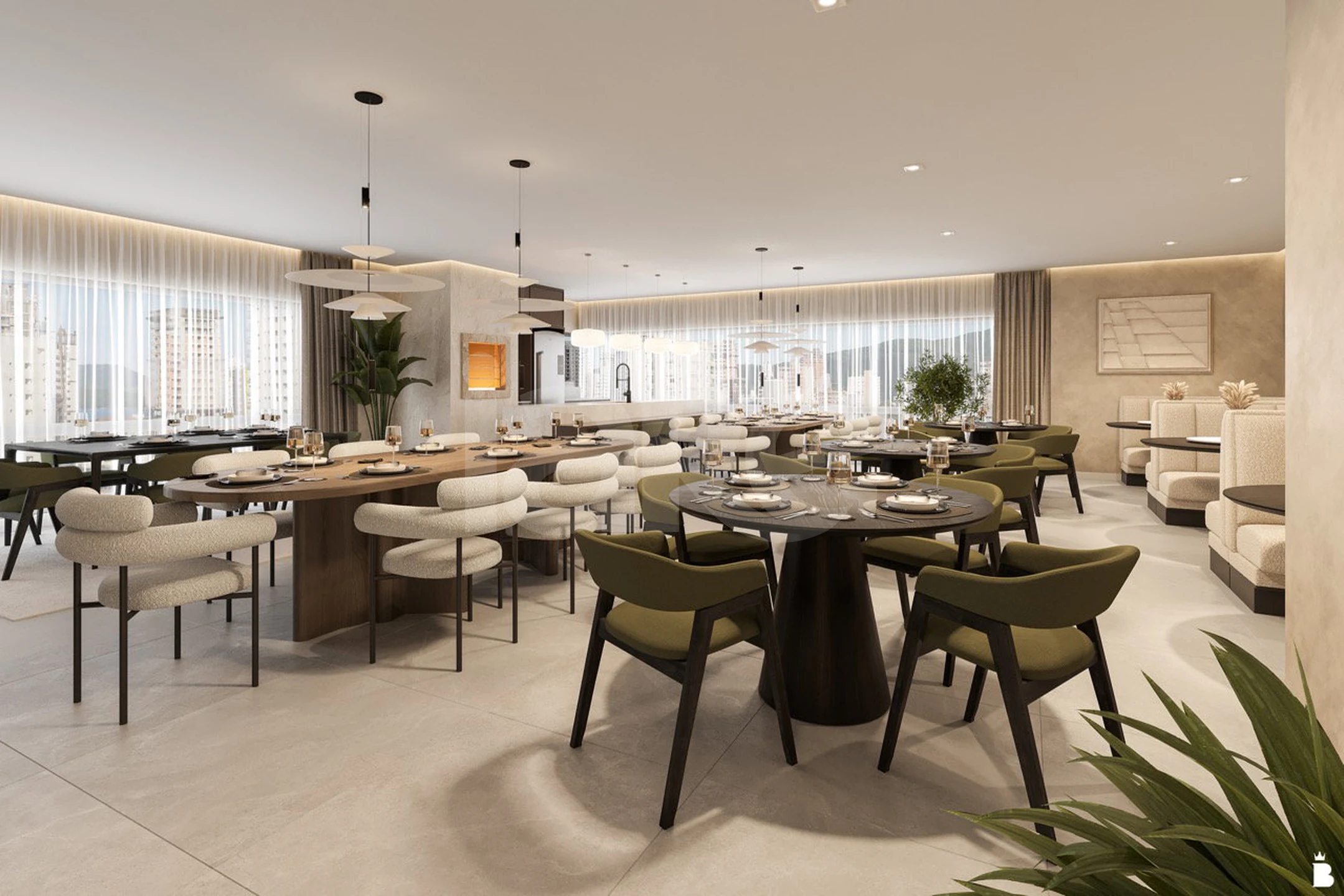 Meridian - Apartamento com 116 m², em Balneário Perequê — foto 8