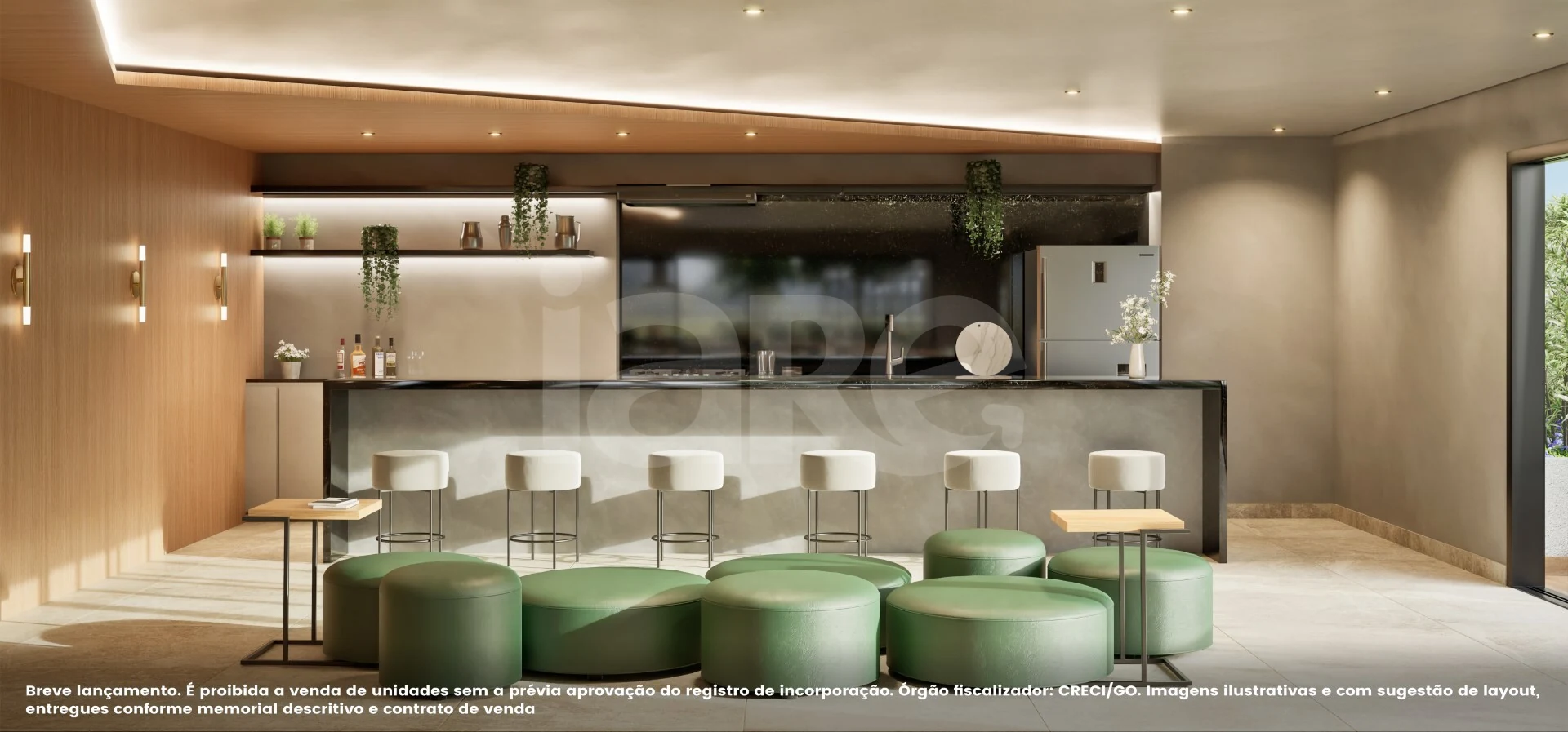 B.Great Bosque dos Buritis - Apartamento com 94,37 m², em Setor Central — foto 12