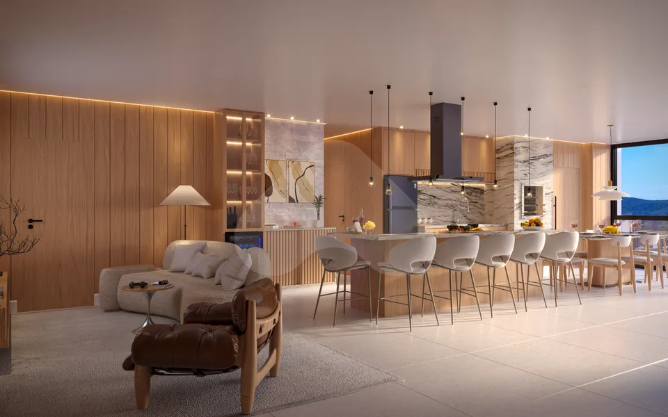 Summer Bay Home - Apartamento com 80,5 m², em Balneário Perequê — foto 20