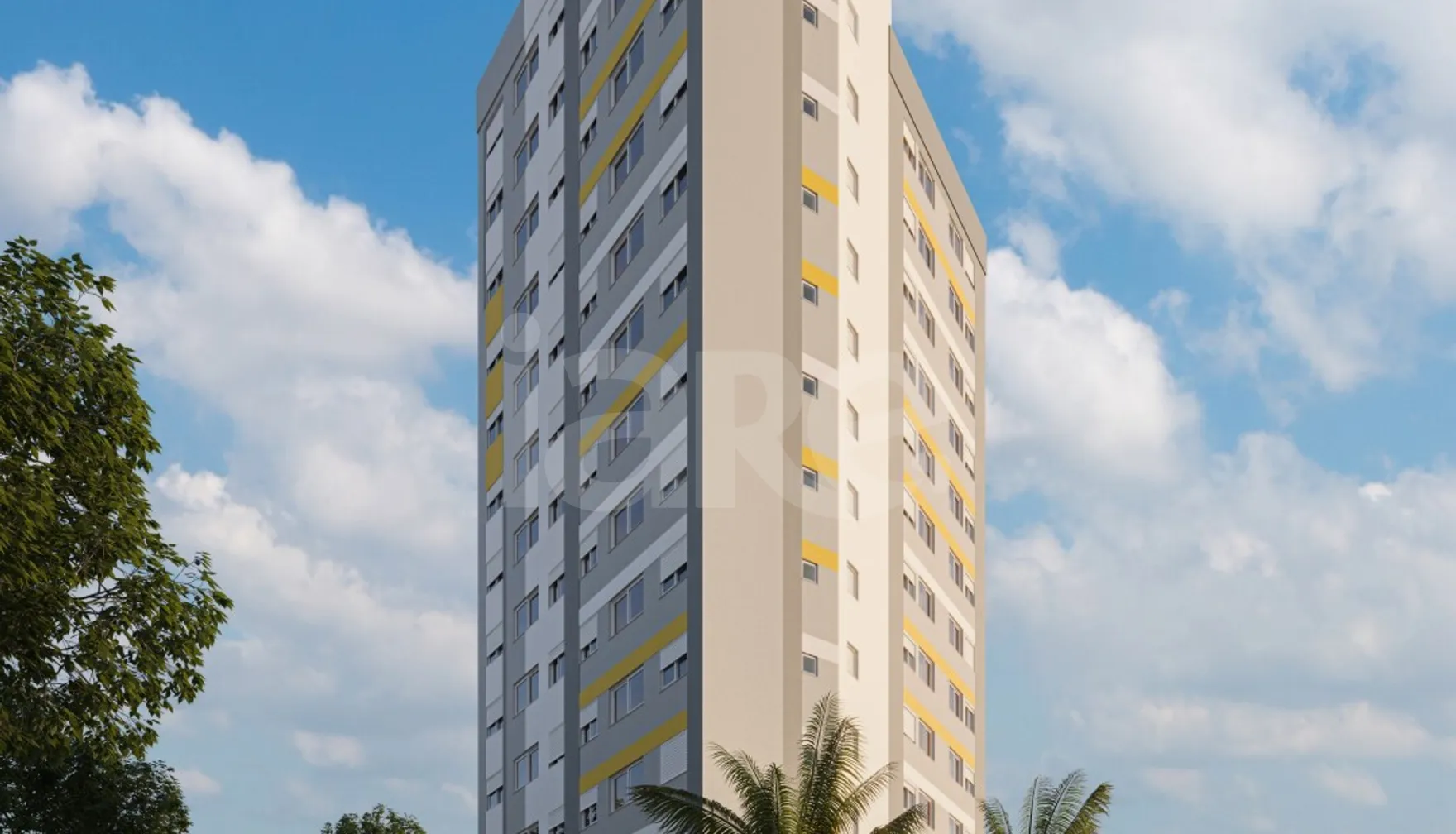 Althus Residence - Studio com 21,36 m², em Glória — foto 2