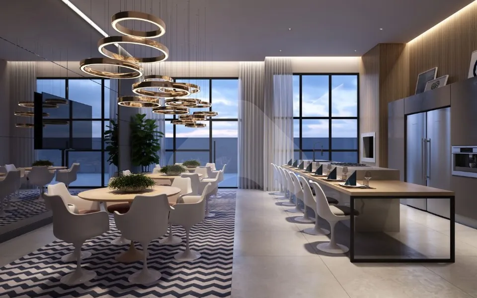 Porto Bello Home Club - Apartamento com 93,77 m², em Perequê — foto 8
