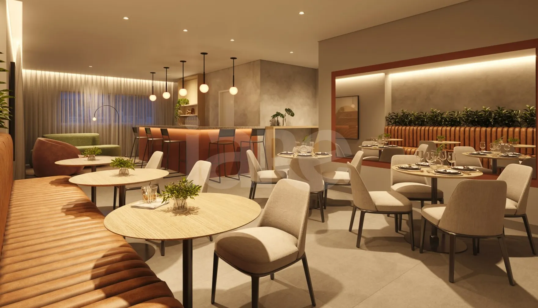 Átrio - Apartamento com 38 m², em Freguesia do Ó — foto 3