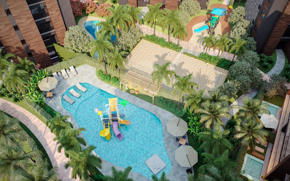 Beach Ville - Apartamento com 75,27 m², no Porto das Dunas — foto 7