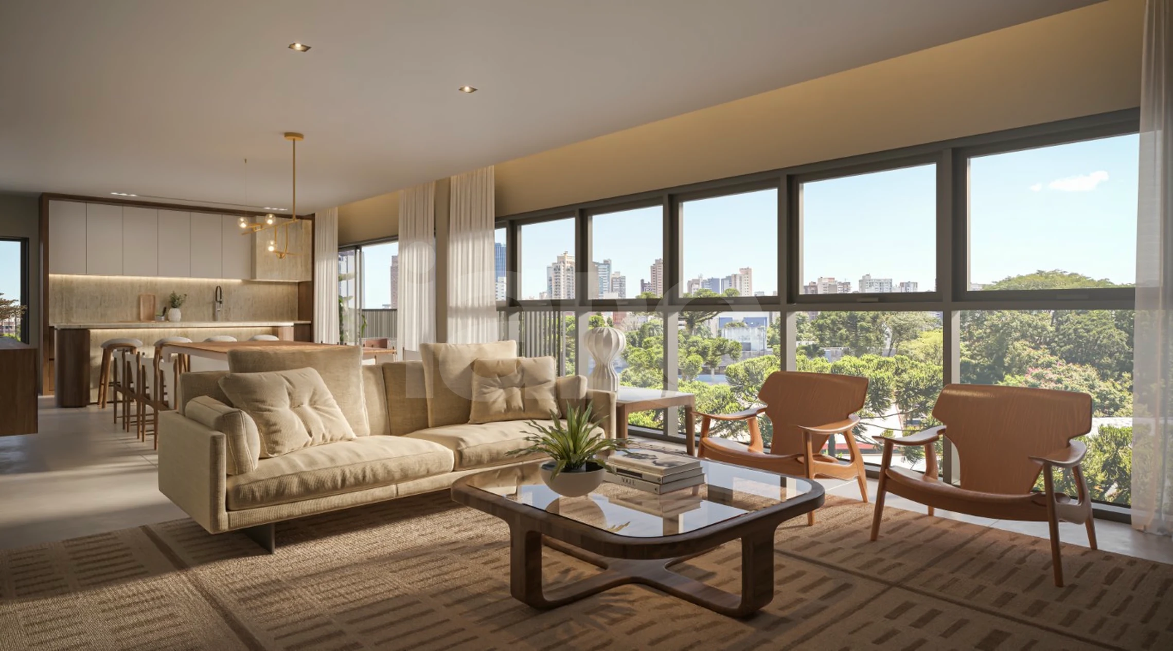 Piemonte Alberi - Apartamento com 157,53 m², em Cabral — foto 6