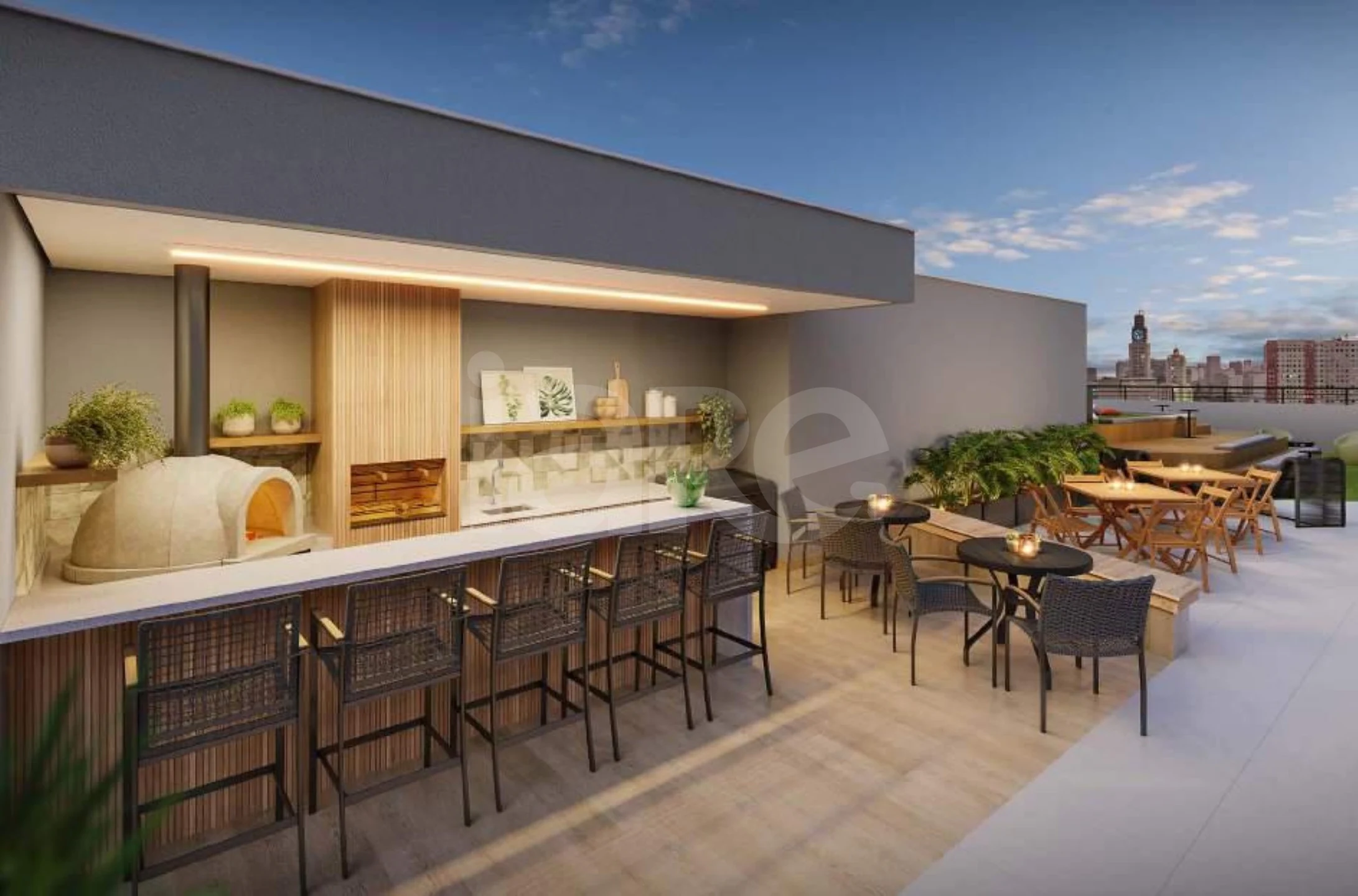 Saudosa Praça Onze Residencial - Apartamento com 31,4 m², em Centro — foto 8