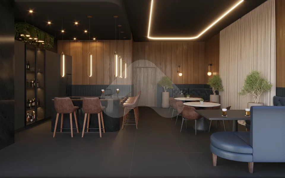 14 Bis Home Club - Apartamento com 45,87 m², em Perequê — foto 9