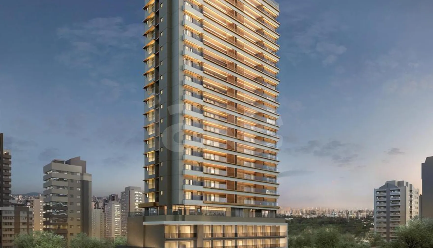 Metropolitan Vila Nova - Studio com 25,83 m², em Vila Nova Conceição — foto 1