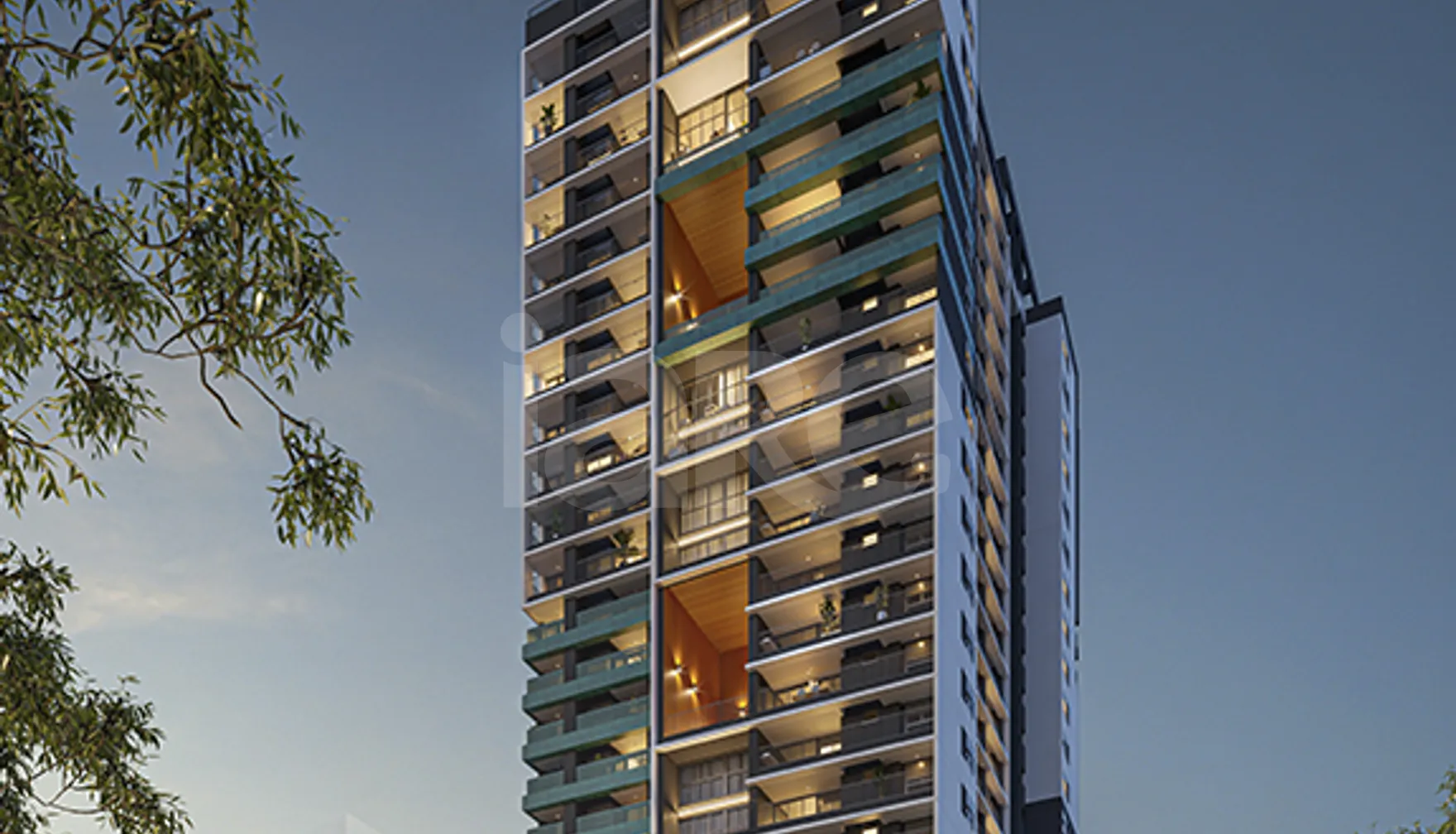 Voga Flórida - Apartamento com 38,49 m², em Brooklin Novo — foto 2