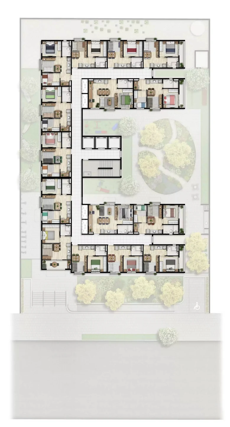 Planta — Pavimento 1