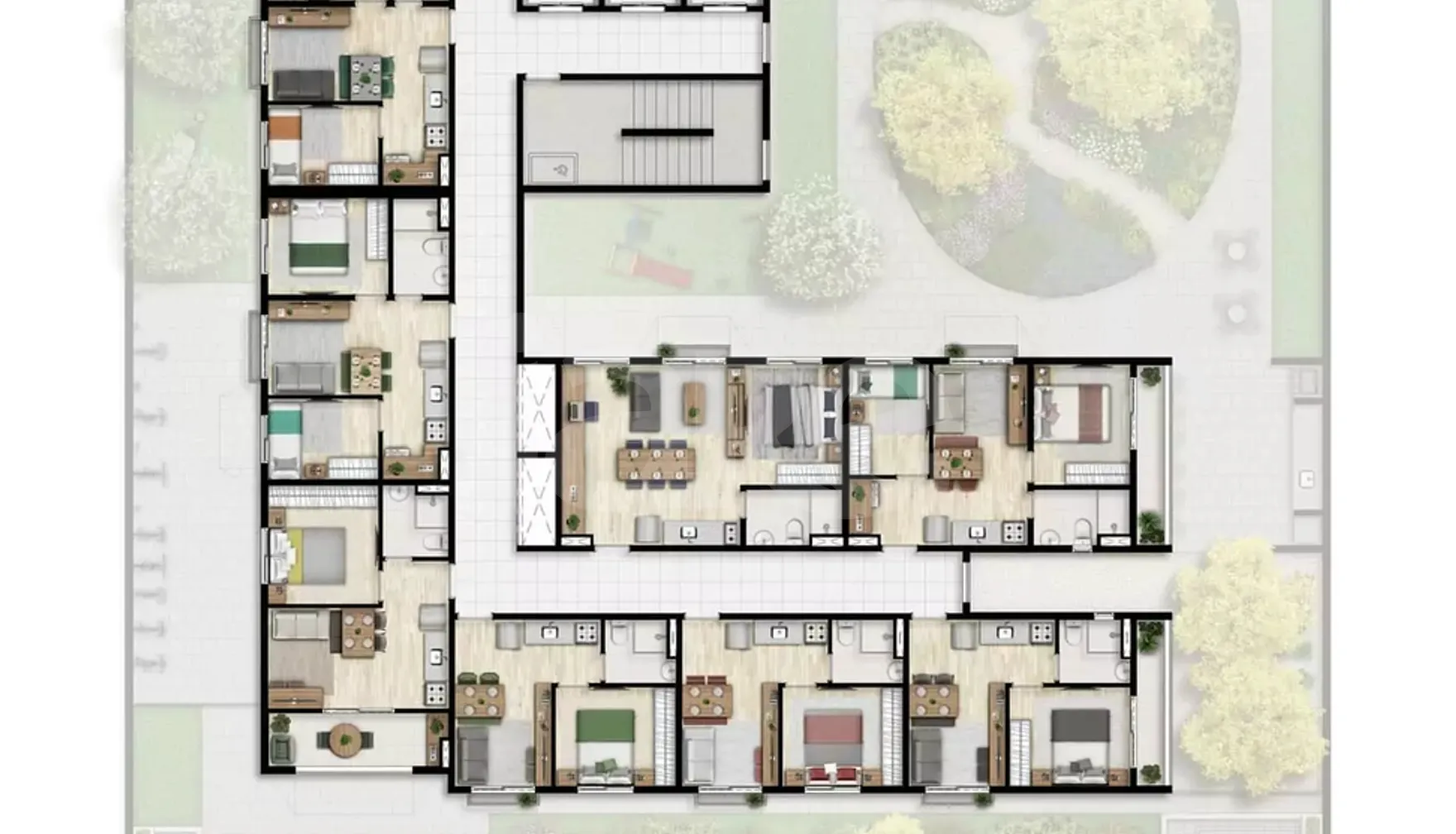 Planta — Pavimento 1