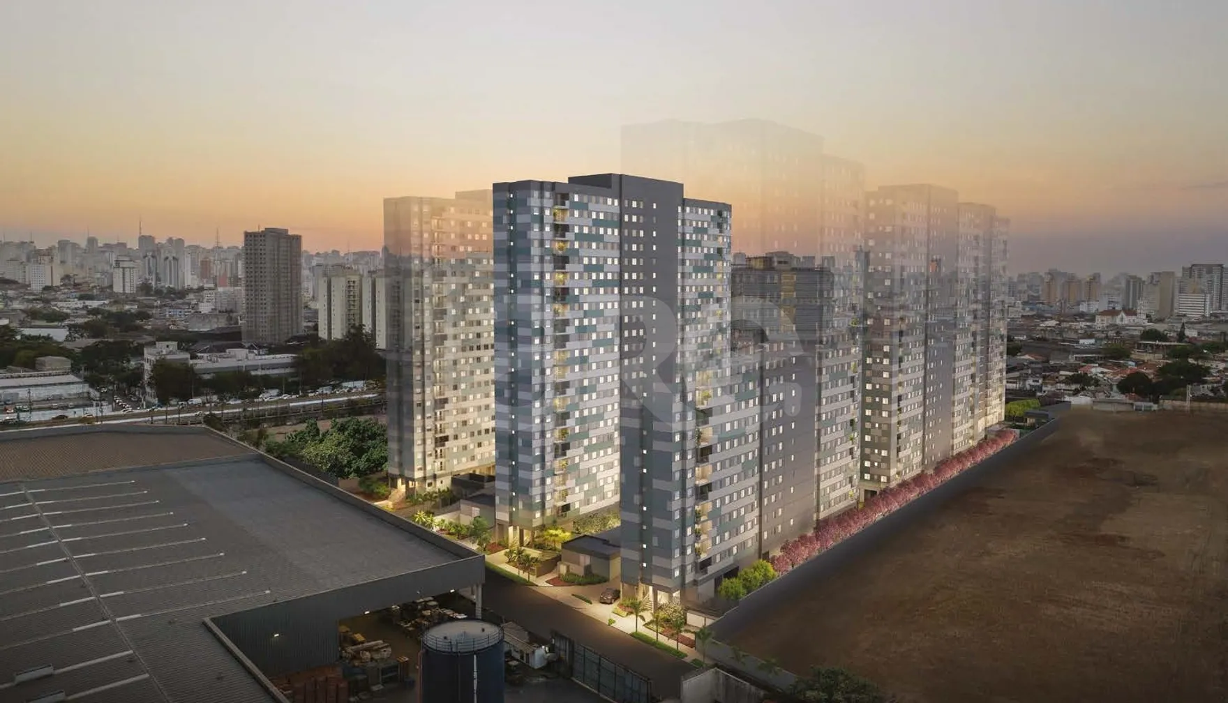 Cidade Mooca Navona - Apartamento com 34 m², em Mooca — foto 1