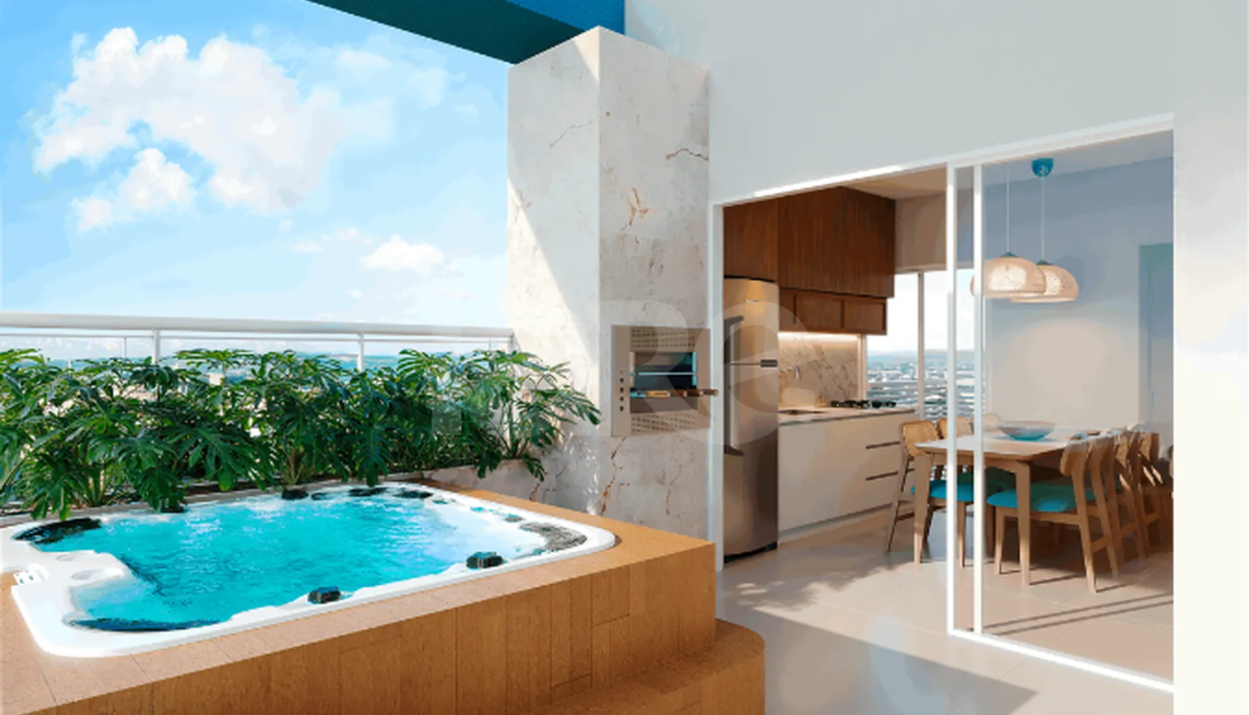 Ilha de Kauai - Cobertura com 86,88 m², em Praia de Itaparica — foto 6