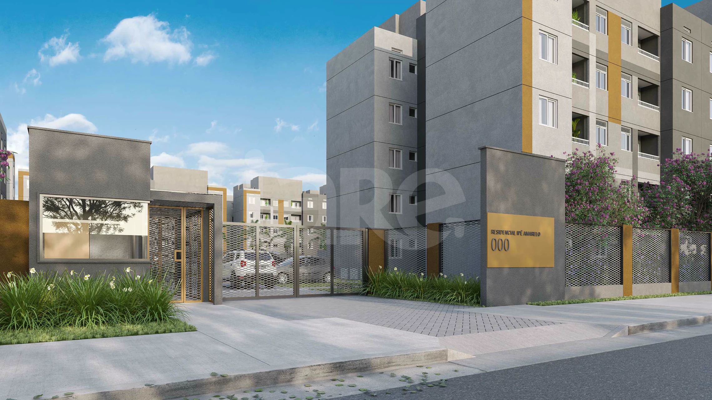 Ipê Amarelo Residencial - Apartamento com 37,18 m², em Campo Grande — foto 1