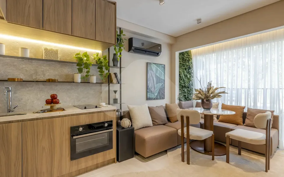 Haus Mitre Station Moema - Studio com 23,68 m², em Indianópolis — foto 3