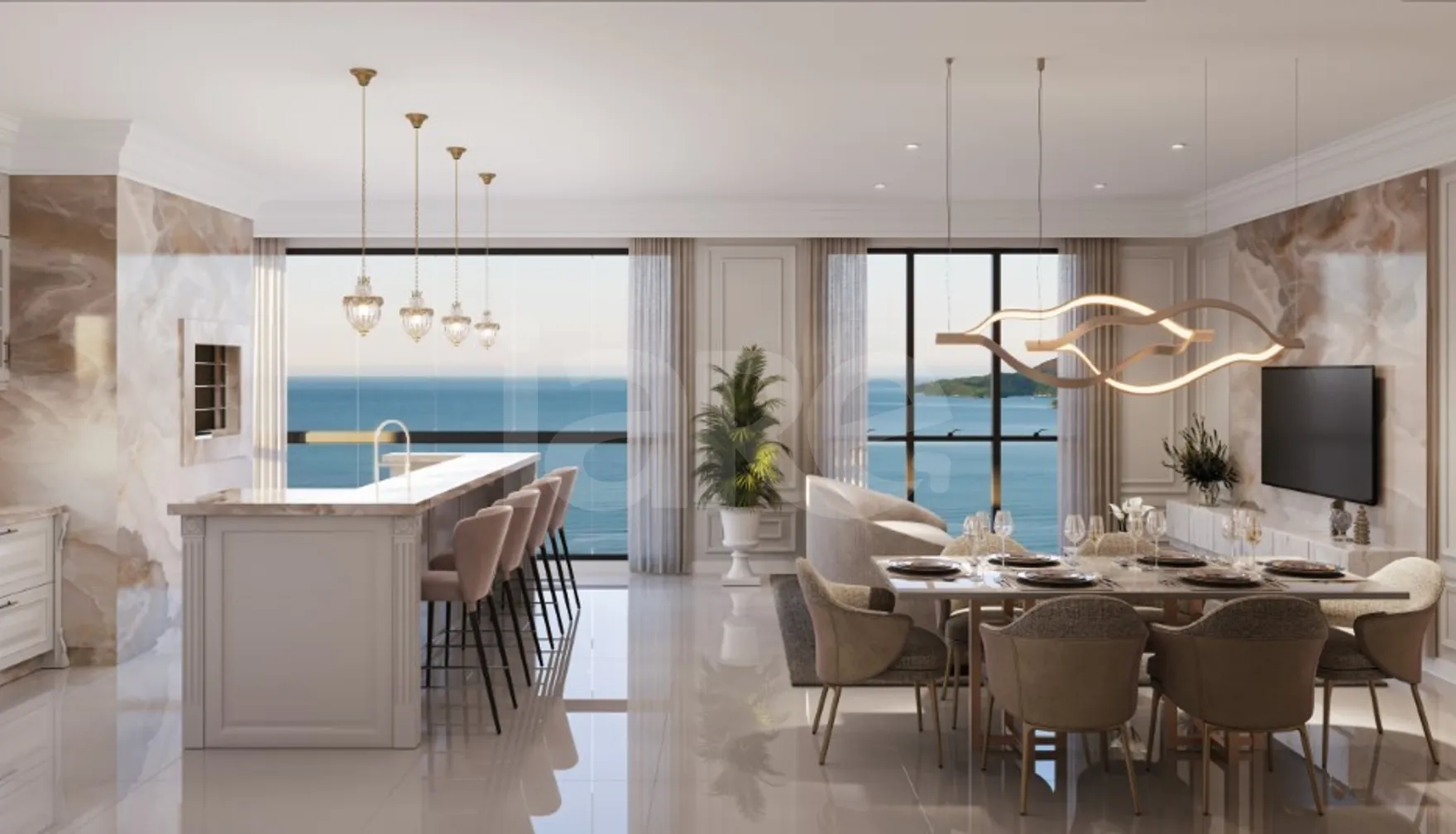 Majestic View - Apartamento com 85,46 m², em Balneário Perequê — foto 2