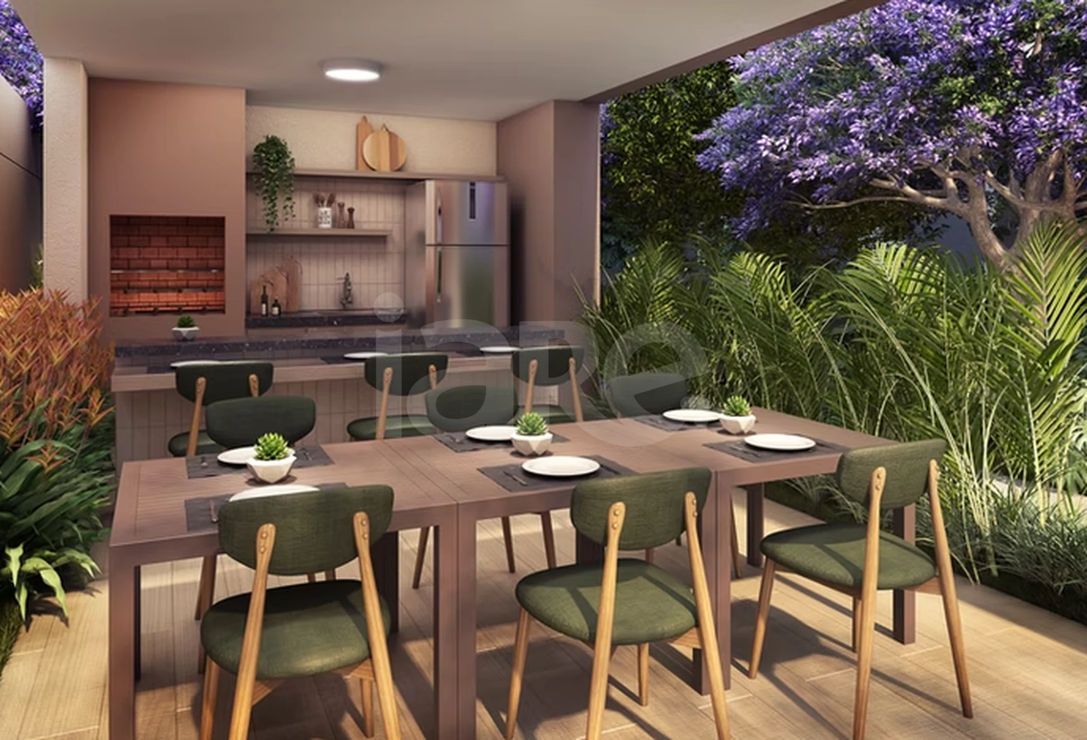 Home Park Chácara do Jockey - Apartamento com 42,37 m², em Ferreira — foto 11