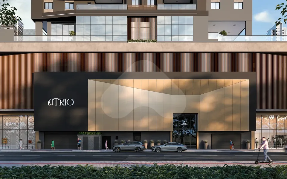 Atrio - Apartamento com 132 m², em Meia Praia — foto 5