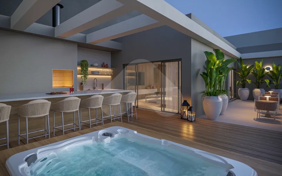 Piemonte Alberi - Apartamento com 151,62 m², em Cabral — foto 10