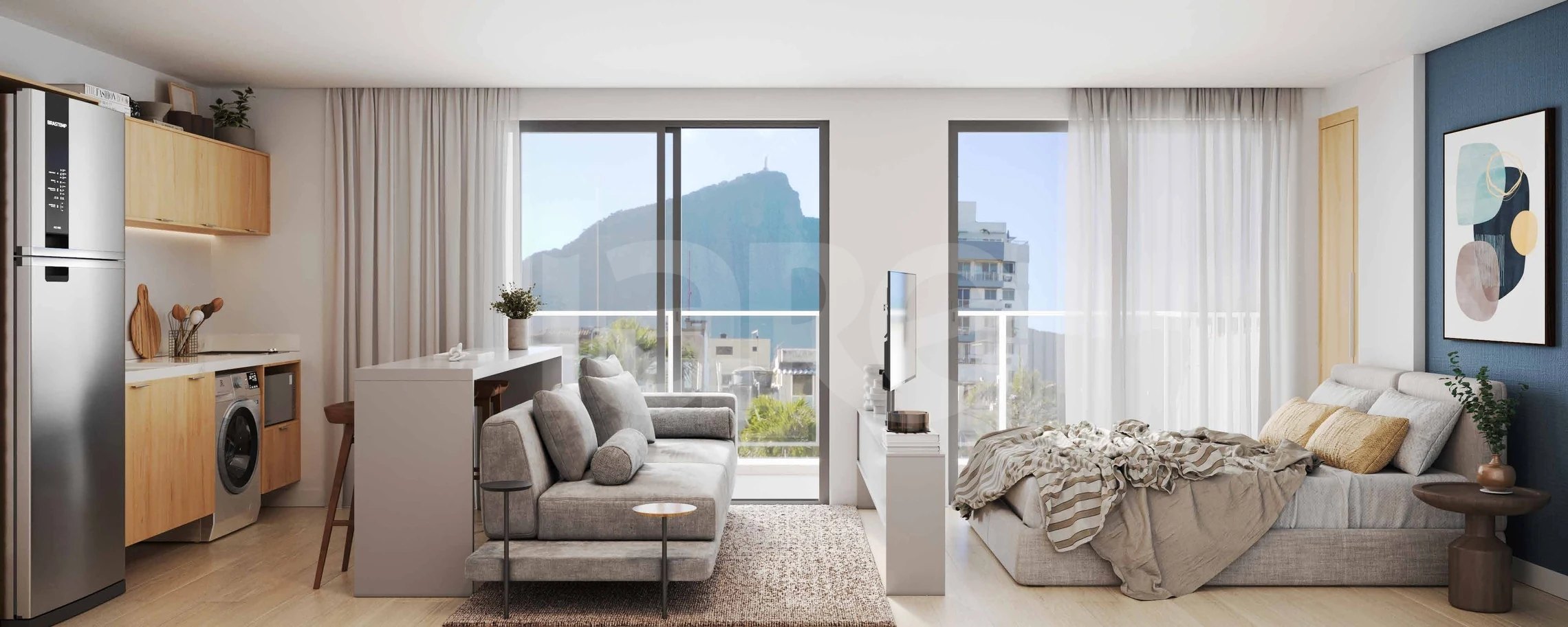 Be in Rio Barão da Torre - Studio com 39,49 m², em Ipanema — foto 3