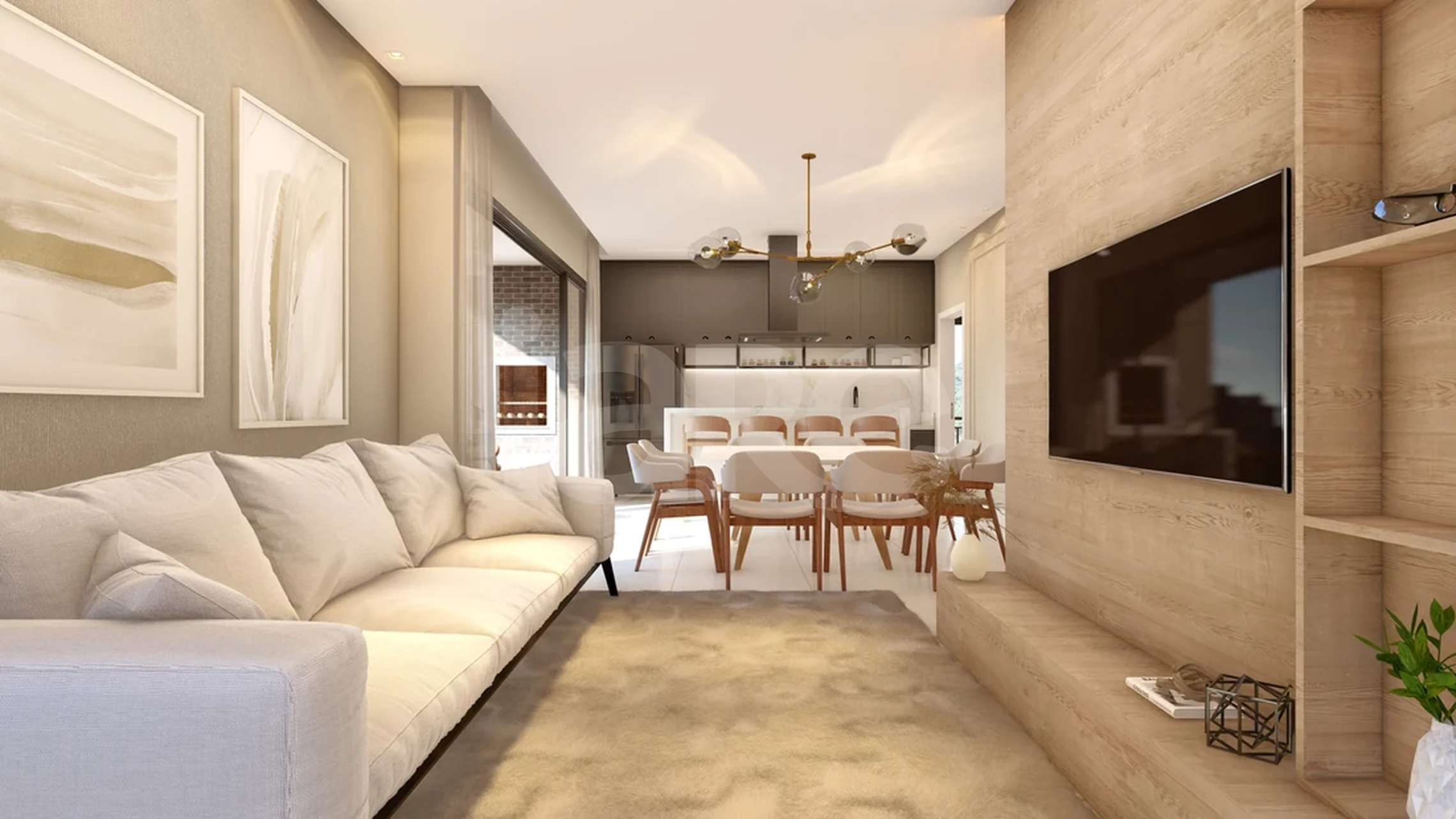 Sul Mare Residence - Apartamento com 136,13 m², em Fazenda — foto 2