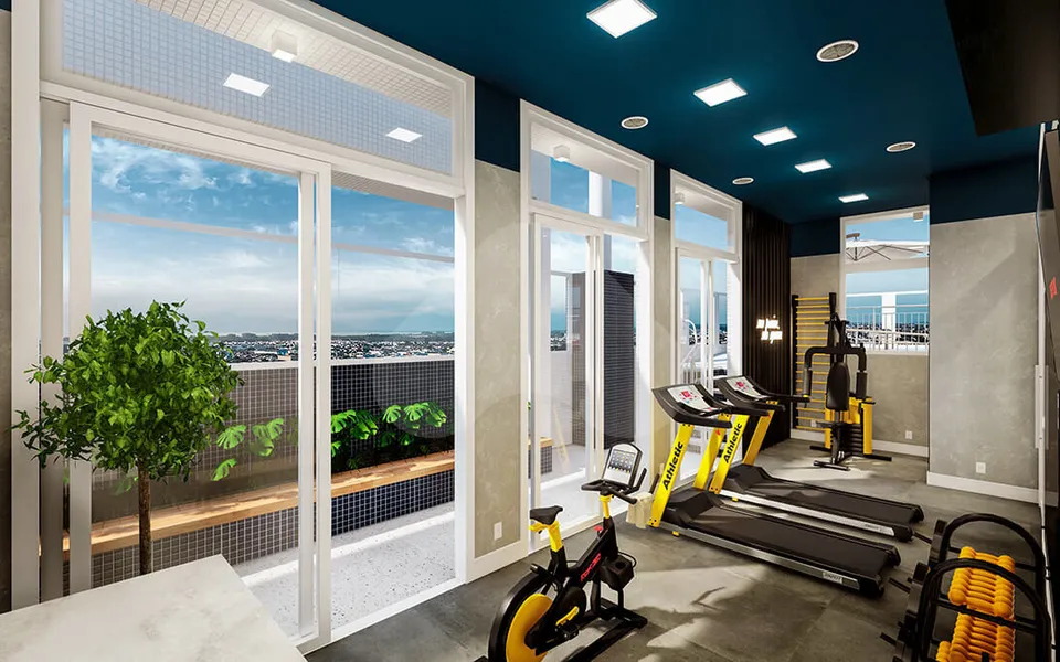 Domenico Home & Club - Apartamento com 33,84 m², em Centro — foto 12