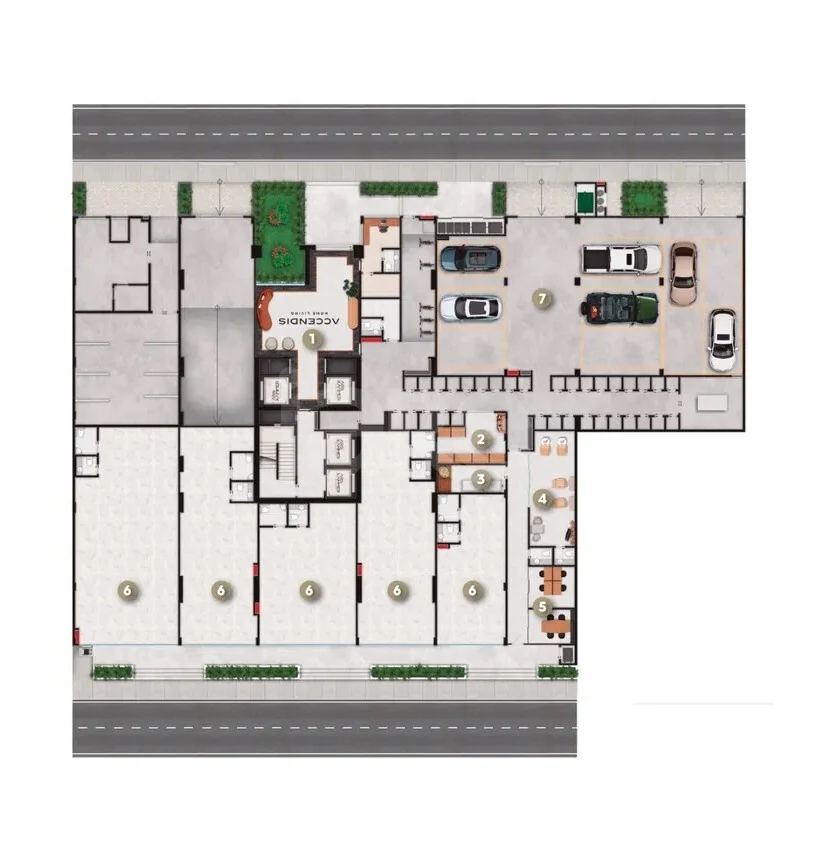 Planta — Pavimento térreo