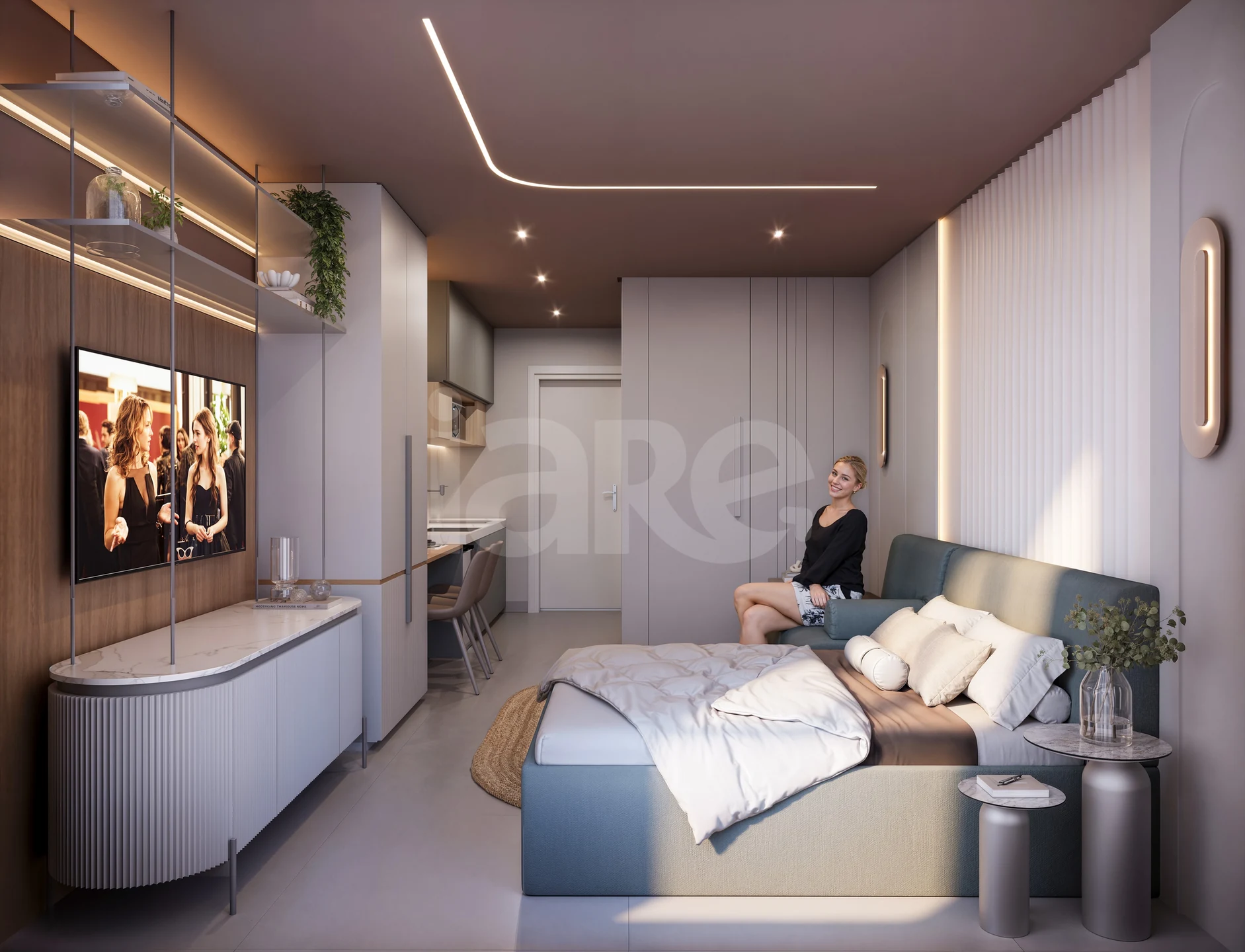 Yatt Essence - Studio com 24,09 m², em Intermares — foto 4