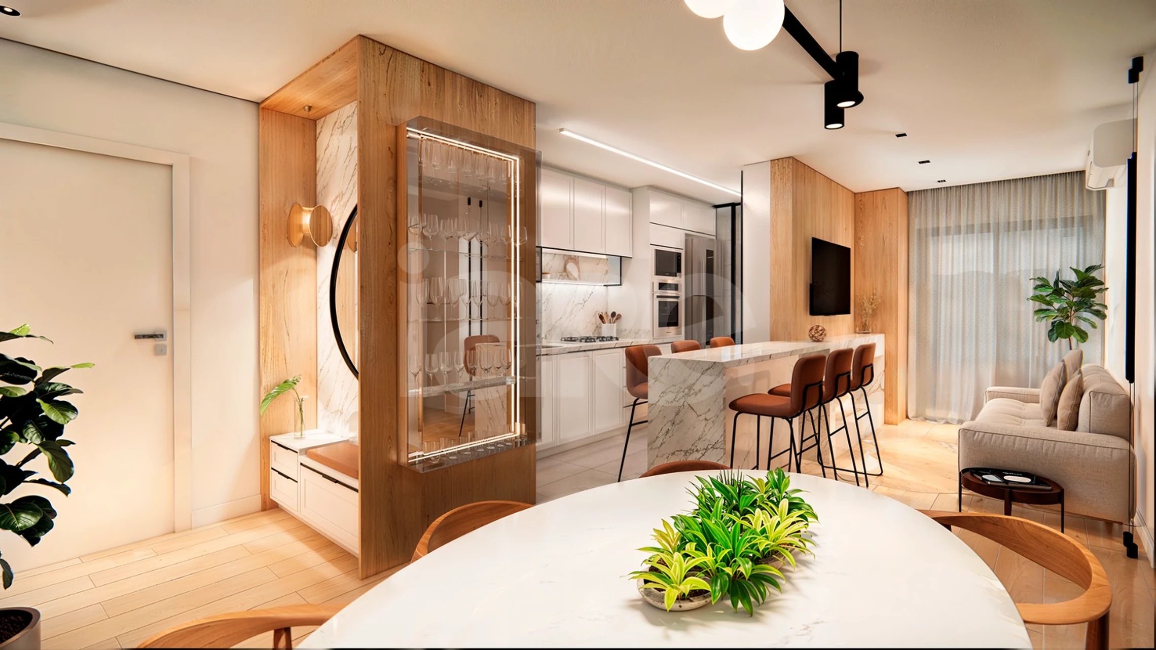 View Place Horizon - Apartamento com 66 m², em Centro — foto 3