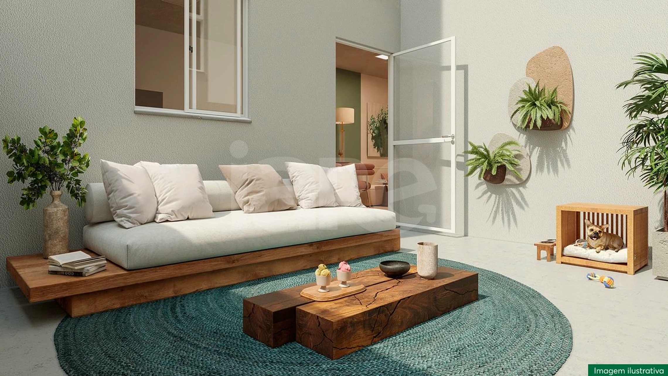 Flores da Alvorada - Apartamento com 47,8 m², em Bela Vista — foto 21