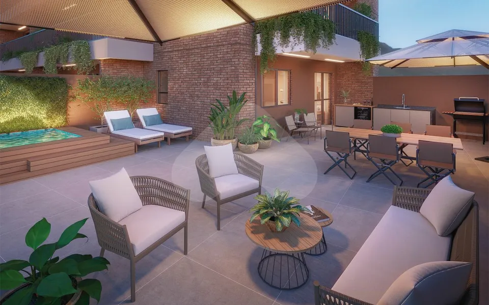 Cores da Tijuca - Studio com 34,8 m², em Tijuca — foto 4
