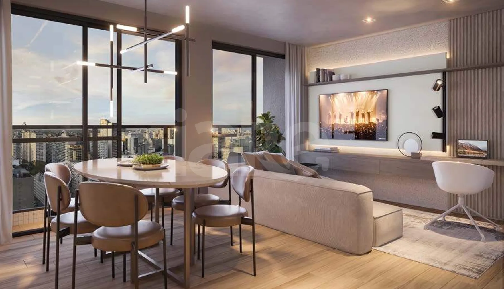 Aya - Apartamento com 39,2 m², em Centro — foto 2