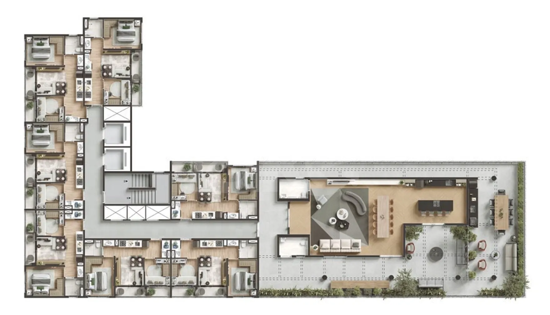 Planta — Pavimento 14