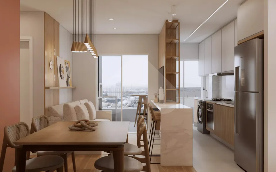 Sun Tower - Apartamento com 60,34 m², em Novo Mundo — foto 3