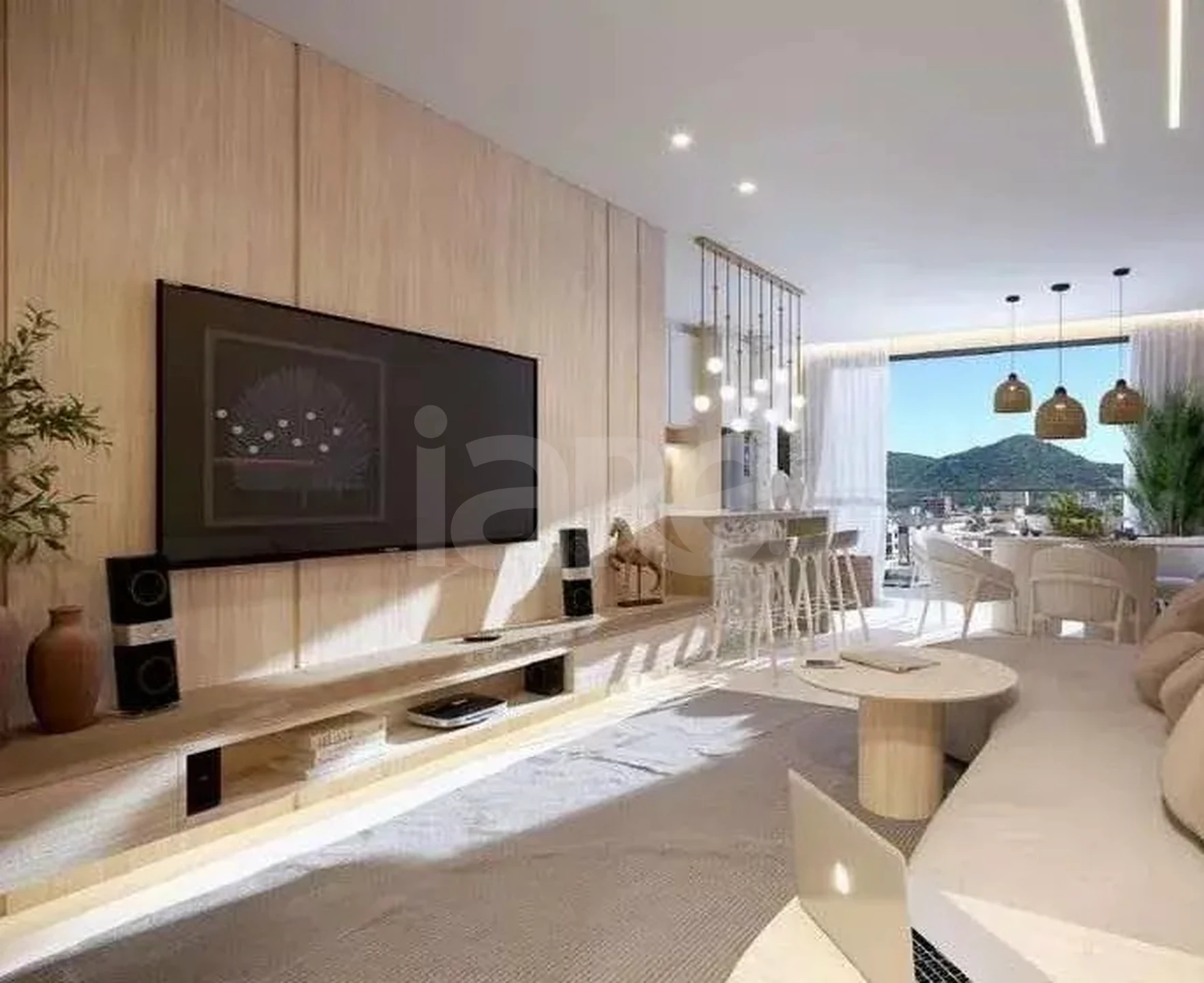 Kûara Residence - Apartamento com 85 m², em Canto Grande — foto 2