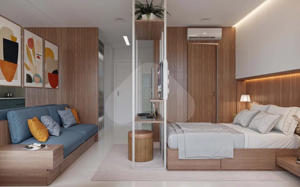 Your Code Liberdade - Studio com 24,93 m², em Liberdade — foto 2