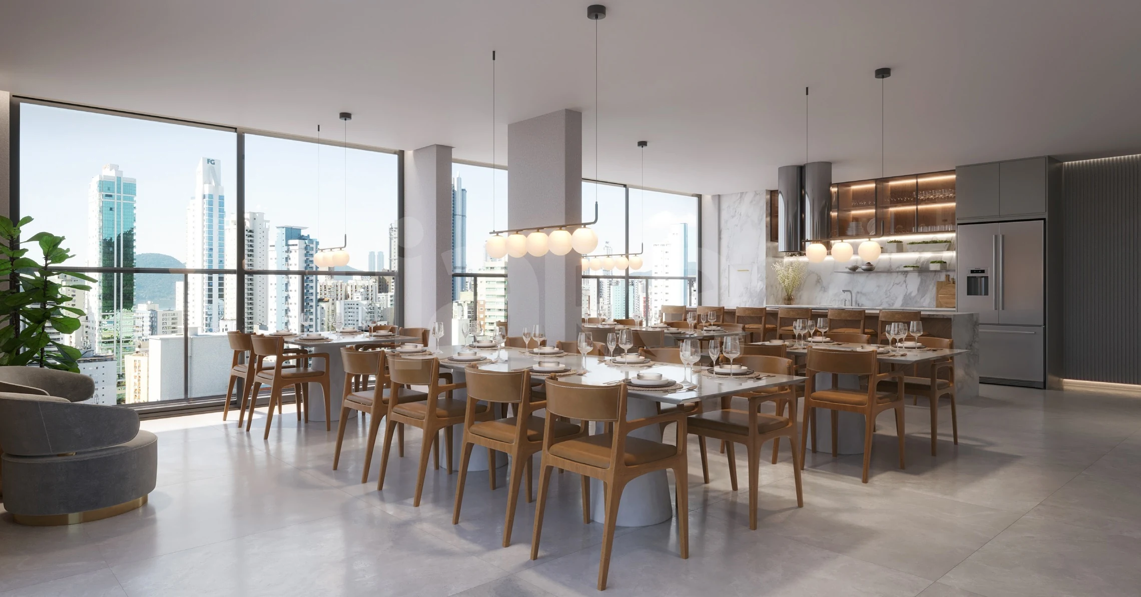 Oceana - Apartamento com 137,74 m², em Centro — foto 8