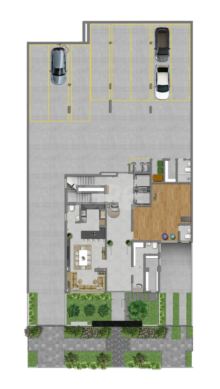 Planta — Pavimento térreo