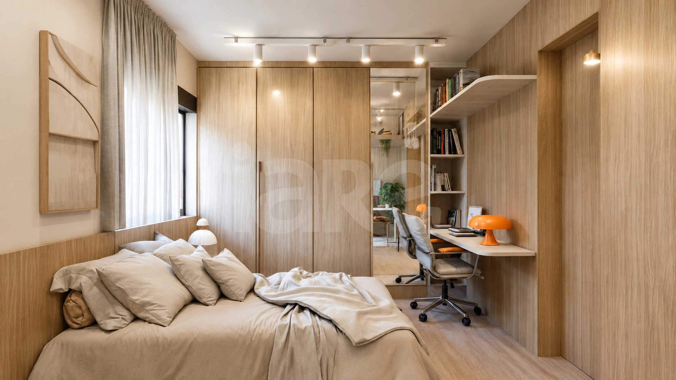 F1 Studios - Studio com 22 m², em Hauer — foto 4