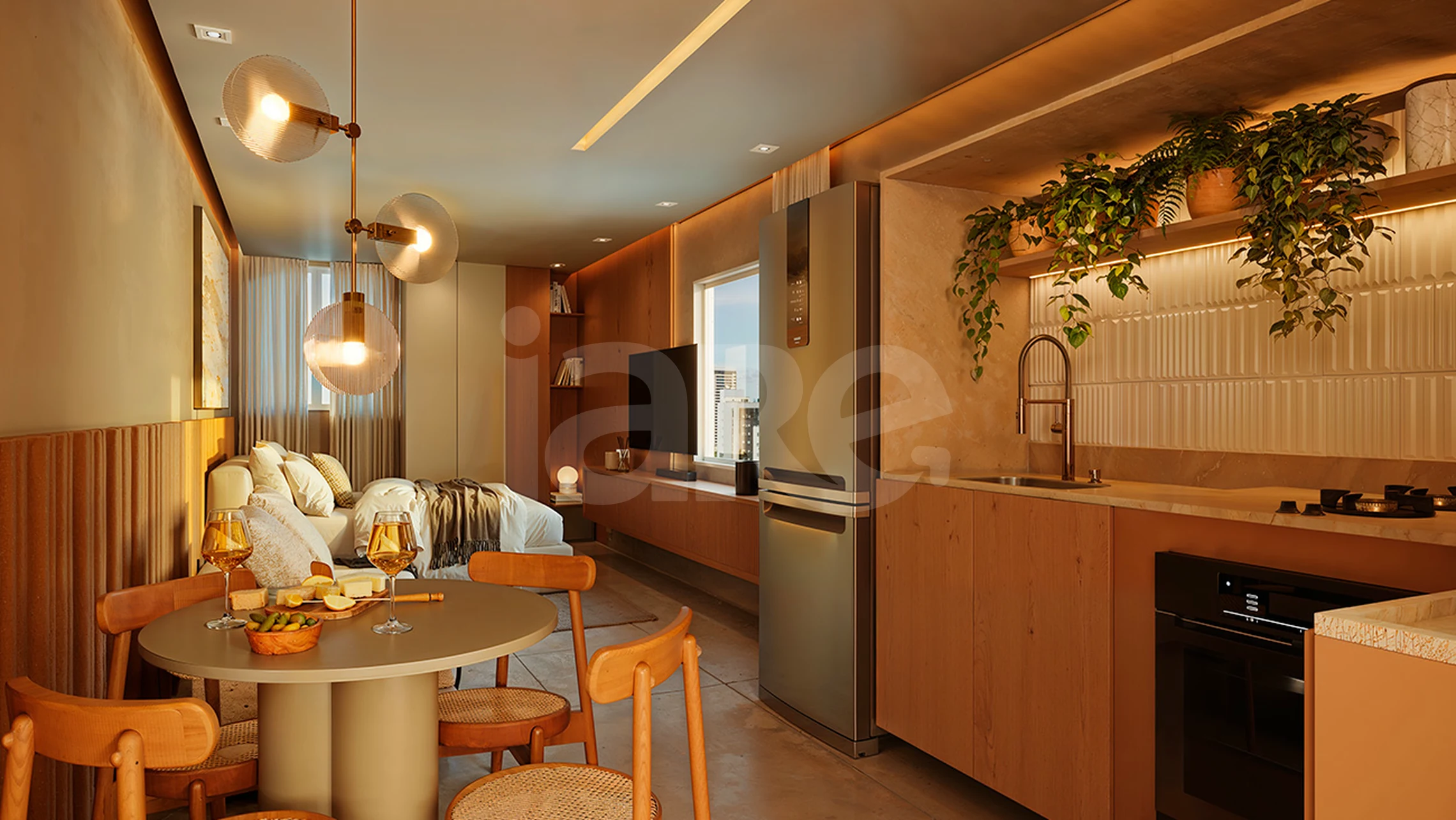 Domus Condado - Studio com 28 m², em Parnamirim — foto 2