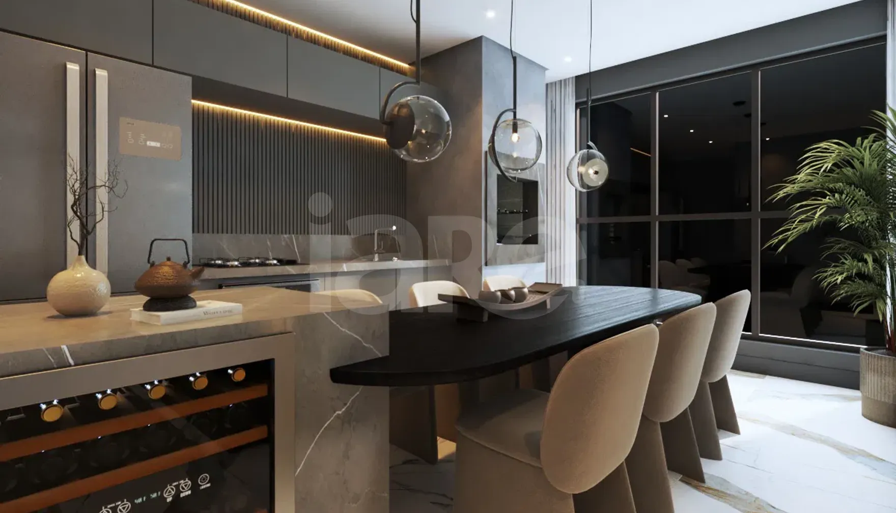 MayBelly Towers - Apartamento com 69,46 m², em Jardim Praia Mar — foto 3