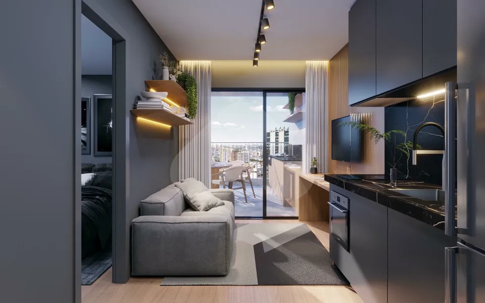 Vitacon Mourato Coelho - Studio com 17,37 m², em Pinheiros — foto 2